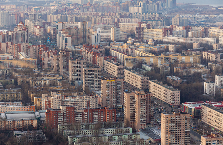 Кировский район имеет неоднородный жилфонд